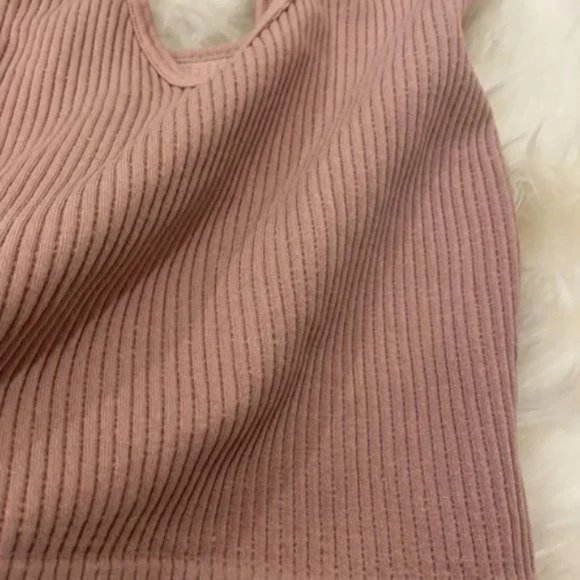 Free People Solid Rib Brami Yoga Crop Top. XS/S - Picture 4 of 6
